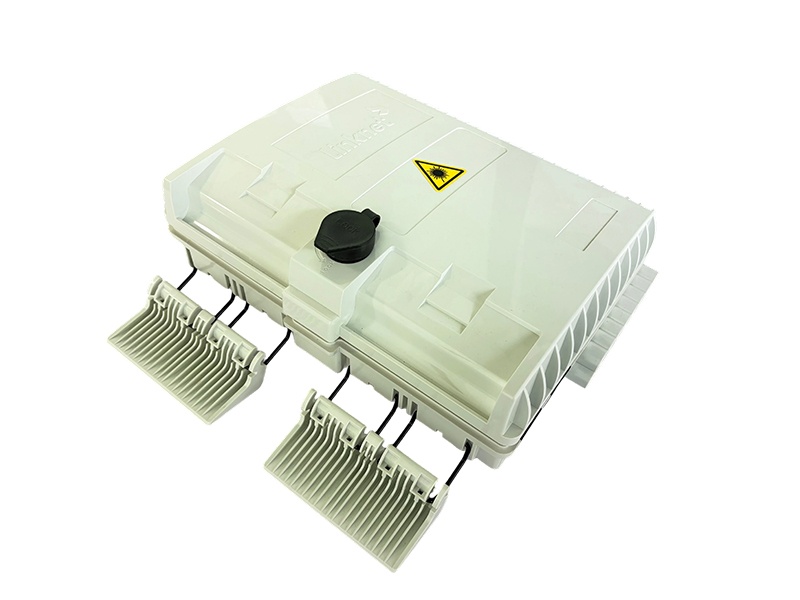 IP55 rated outdoor wall mounted fiber termination closure