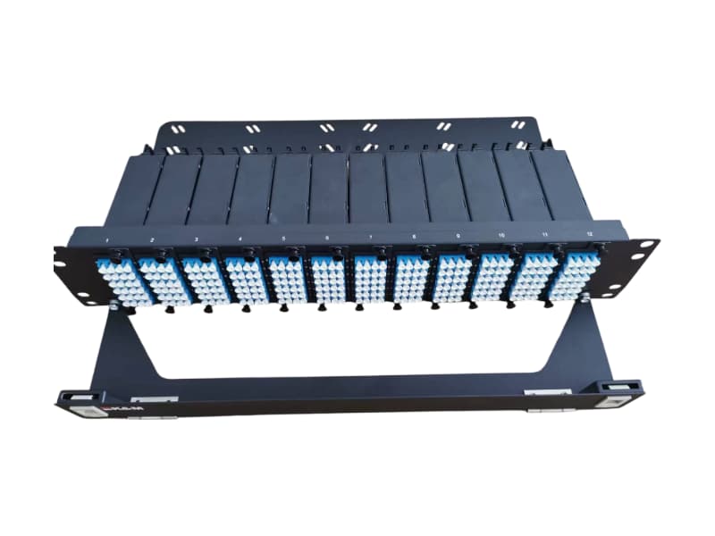 2U 288 ports data center MTP fiber optic patch panel