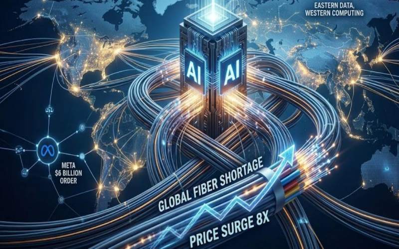 Mengapa Harga Kabel Serat Optik Melonjak: Pusat Data AI dan Hambatan Pasokan